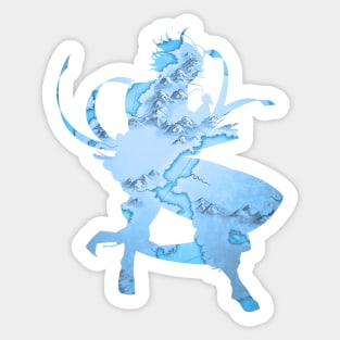 Shigure: Dark Sky Singer Sticker